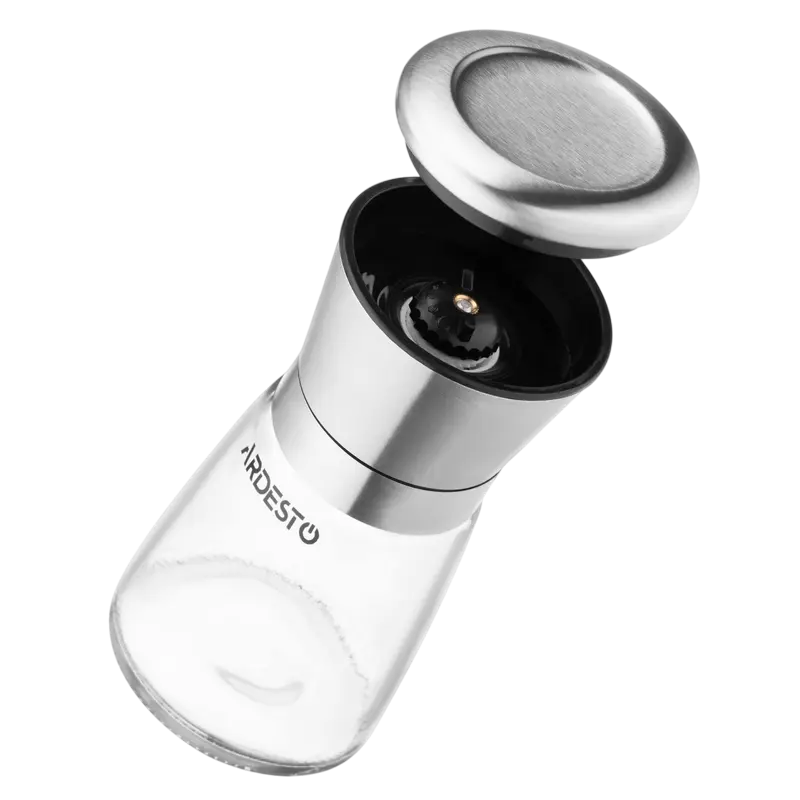 Râșnița de sare și piper Ardesto Gemini AR2101SS, Argintiu