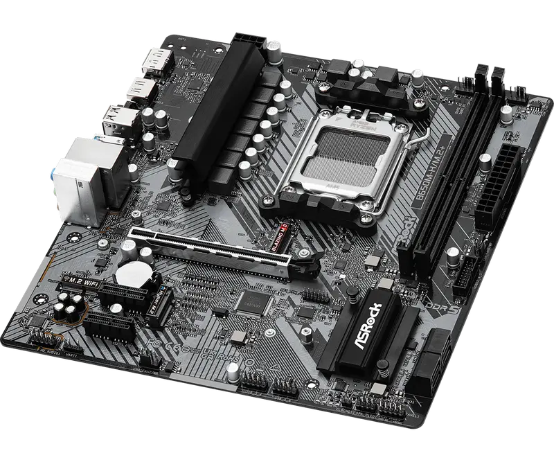 Placă de bază ASRock B650M-H/M.2+, AM5, AMD B650, Micro-ATX