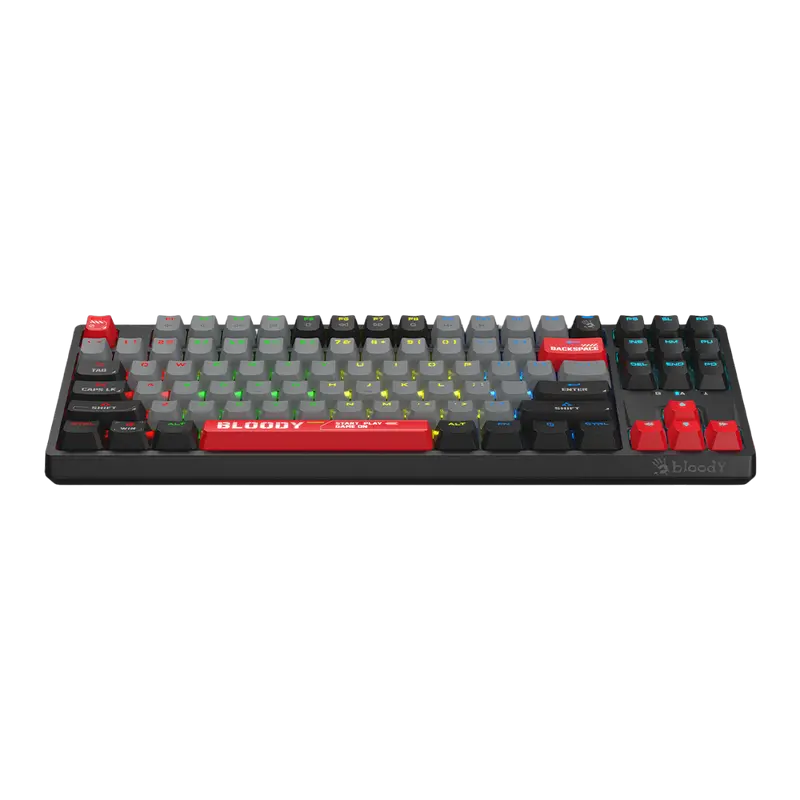 Tastatură Bloody S87, Cu fir, Energy Red