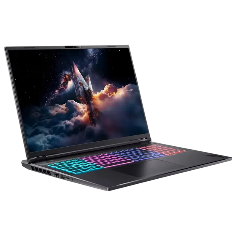 Игровой ноутбук 18" Acer Nitro 18 AI AN18-61, Obsidian Black, AMD Ryzen AI 9 365, 32Гб/1024Гб, Linux eShell