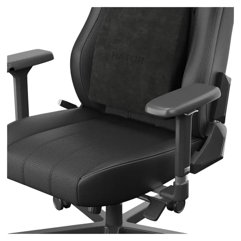 Игровое кресло HATOR Arc 3 XL, Искусственная кожа, Чёрный