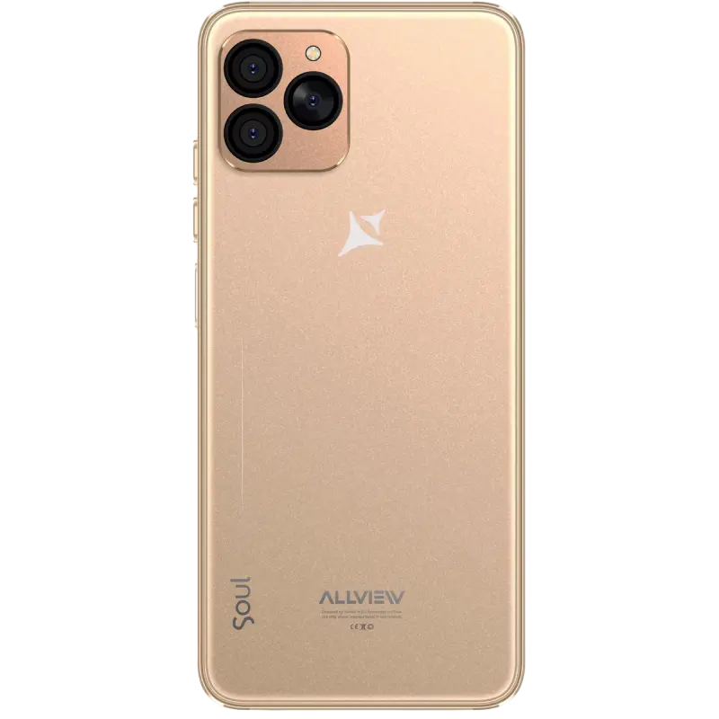 Smartphone Allview Soul X10, 6Gb/128Gb, Gold Sparkle