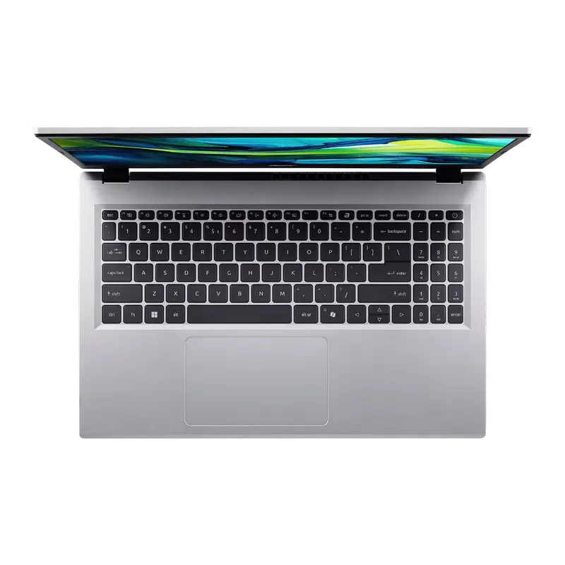 Ноутбук 15,6" Acer Aspire Go 15 AG15-71P, Pure Silver, Intel Core i7-13620H, 32Гб/1024Гб, Linux eShell