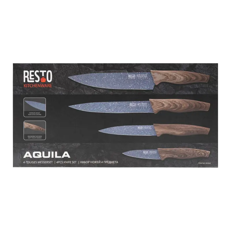 Cuțit de bucătar RESTO 95503, Maro