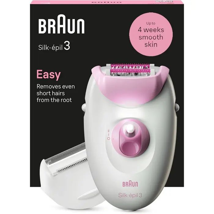 Epilator Braun SE3031, Alb