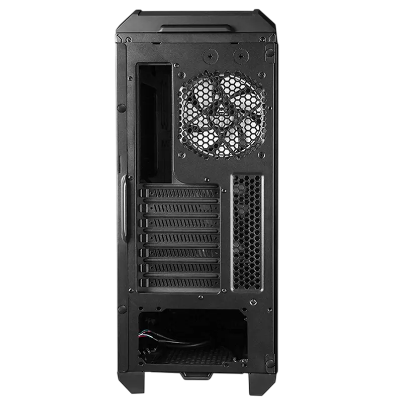 Компьютерный корпус Chieftec STALLION II, Midi-Tower, Без блока питания, Чёрный
