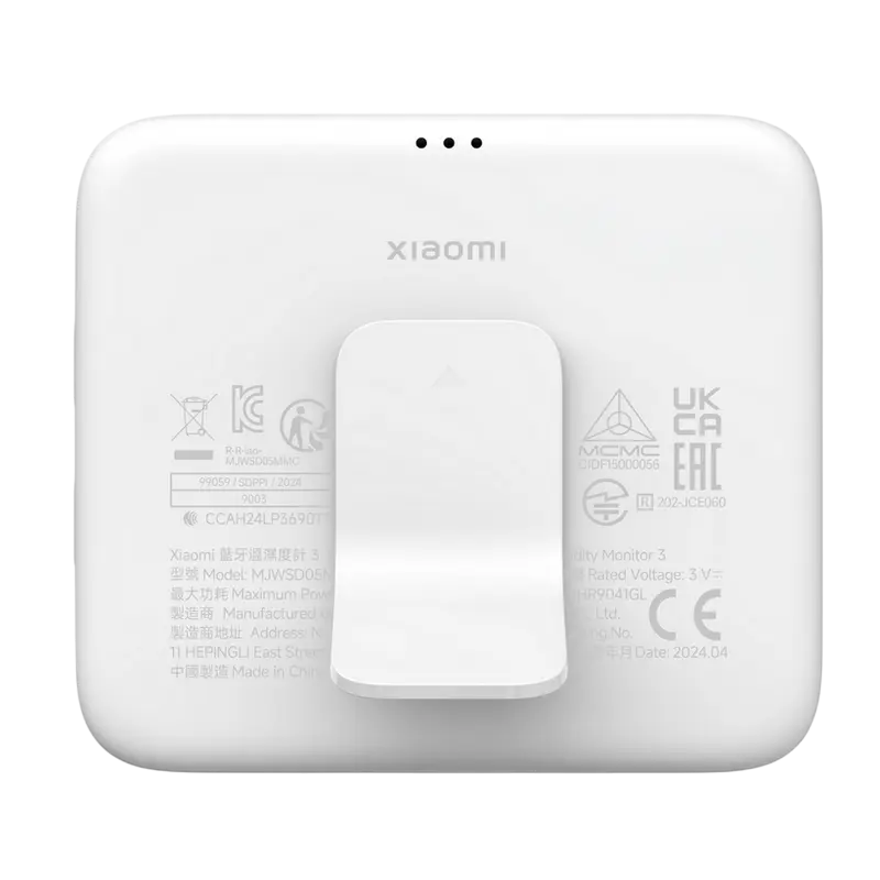 Senzor de temperatură și umiditate Xiaomi Temperature and Humidity Monitor 3, Alb