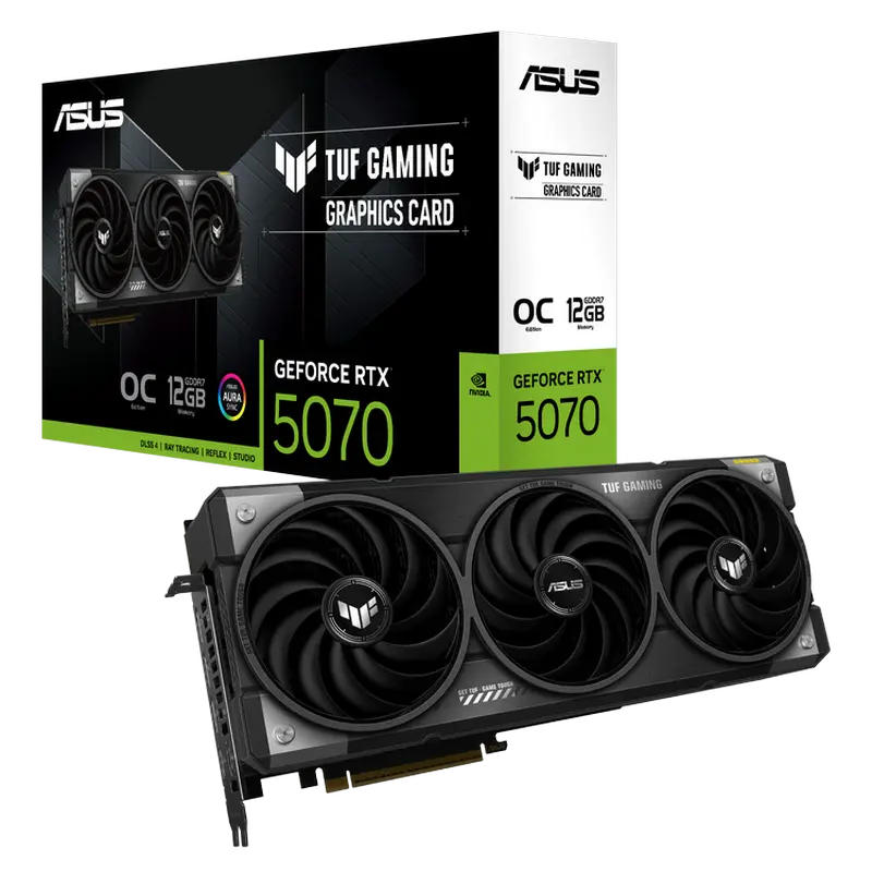 Placă Video ASUS TUF-RTX5070-O12G-G..