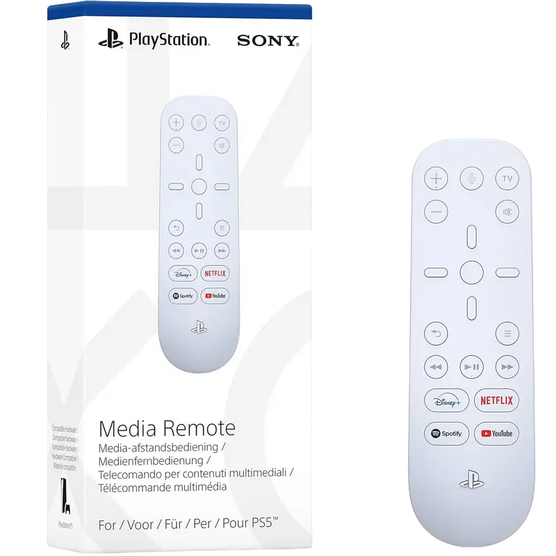 Control panel SONY PS5 Media Remote /EUR, Alb