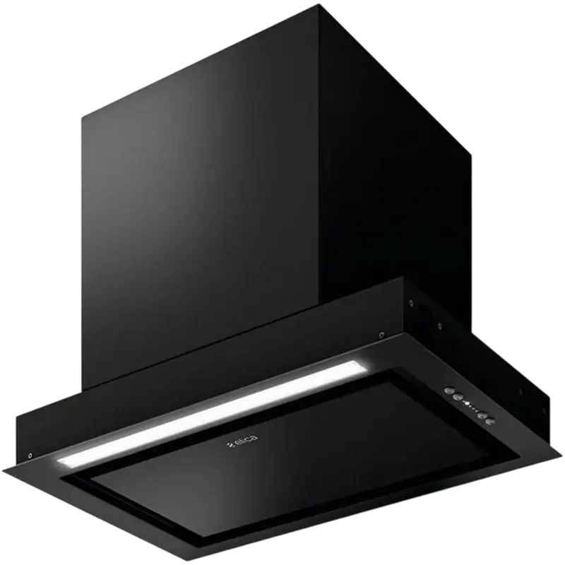 Hota încorporabilă Elica HIDDEN 2.0 BL MAT/A/52, Negru