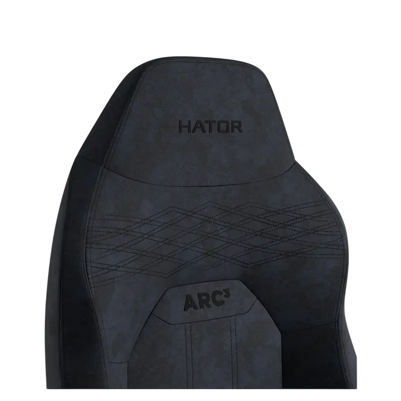 Игровое кресло HATOR Arc 3 S, Велюр, Чёрный