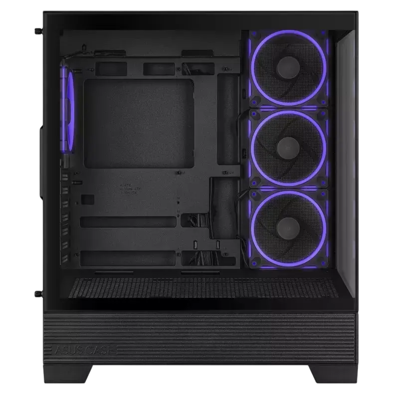 Carcasă PC ASUS A31 PLUS TG ARGB, Midi-Tower, Negru