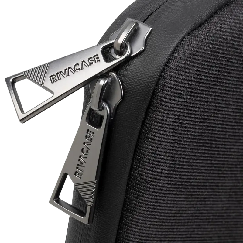 Husă pentru laptop Rivacase 8115, 15", Eco-Friendly rPET Poliester, Negru