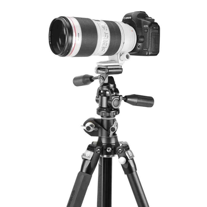 Trepiede/Monopod Vanguard VEO3T+ 264APS, Cap pentru video, Negru