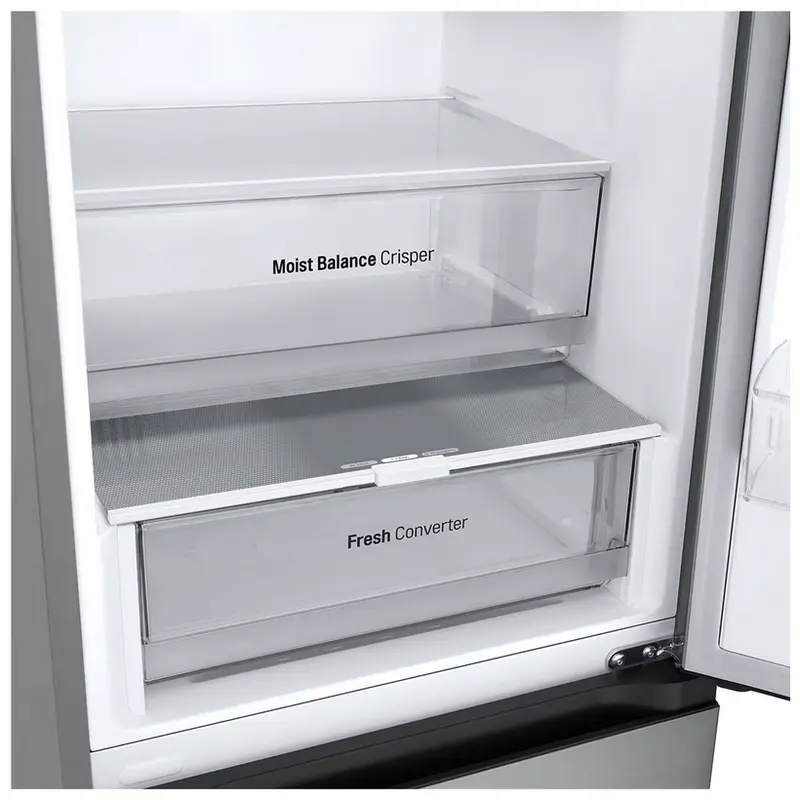Refrigerator LG GBV3100EPY, Argintie