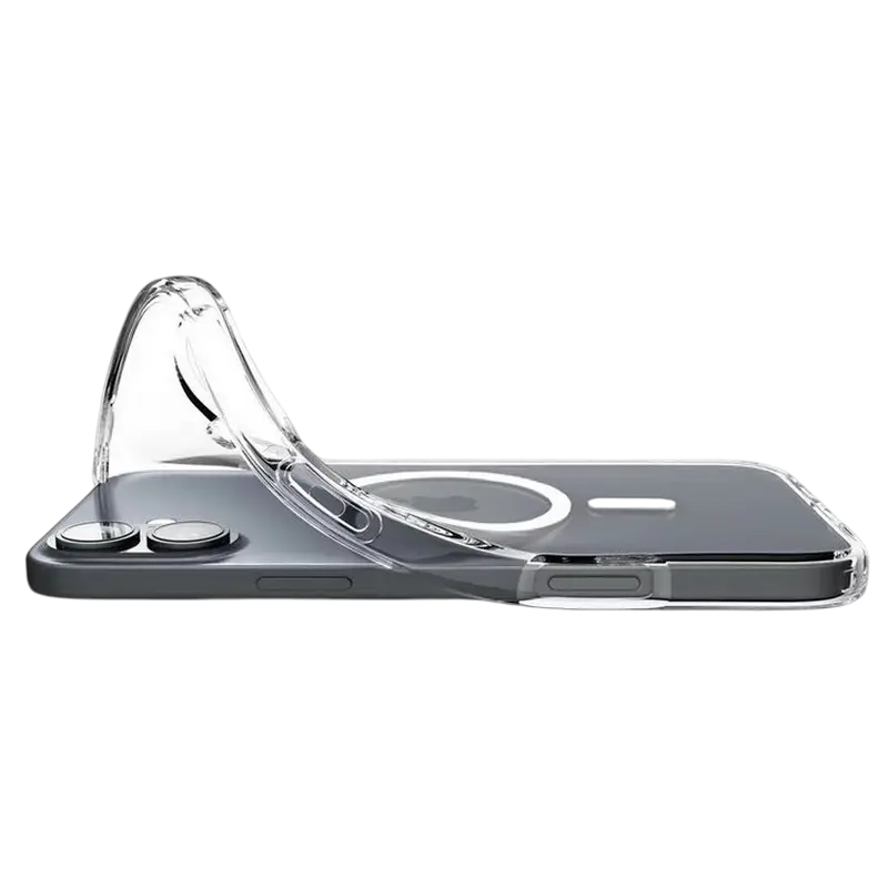 Husa Spigen iPhone 16 Plus Liquid Crystal Mag, Transparent