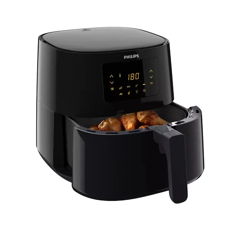 Friteuză cu aer cald Philips HD9270/90, Negru