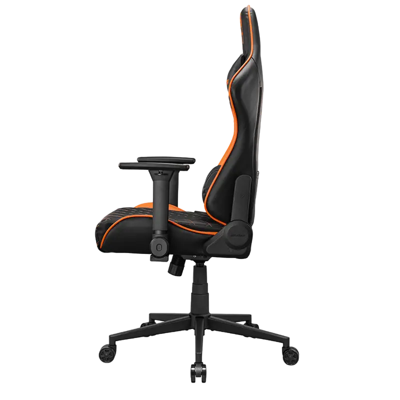 Scaun Gaming Cougar Armor One V2, PVC Piele, Negru | Portocaliu