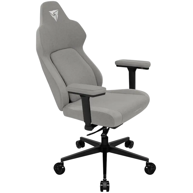 Scaun de joc ThunderX3 Core Smart Loft, Plasă ventilată, Gri deschis