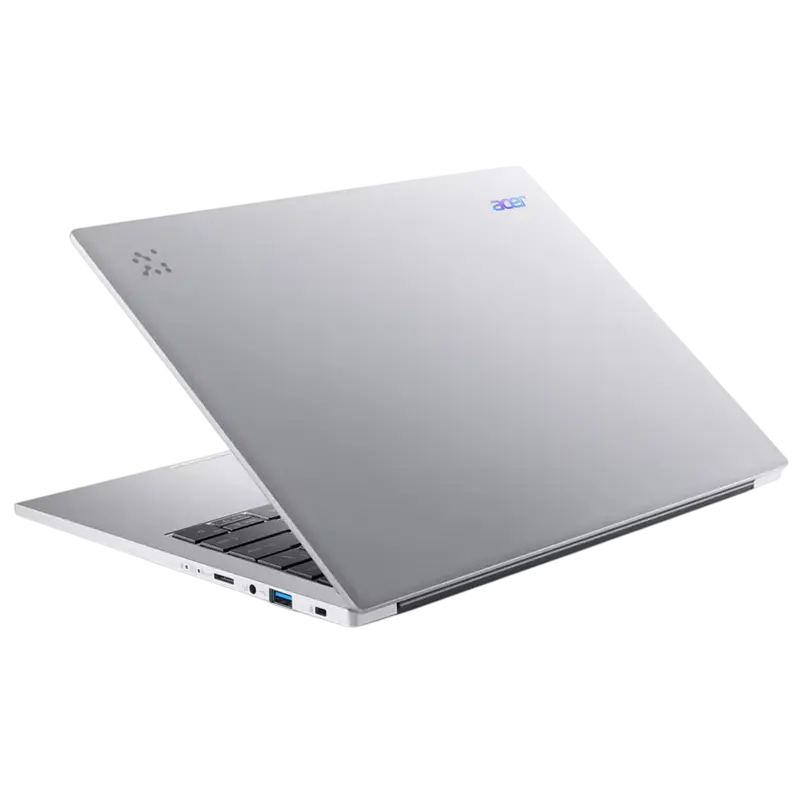 Ноутбук 14" Acer Aspire 14 AI OLED A14-61M, Pure Silver, AMD Ryzen AI 7 350, 32Гб/1024Гб, Linux Ubuntu