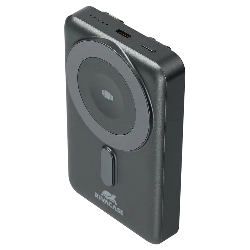 Încărcător portabil Rivacase VA2608, 10000mAh, Negru