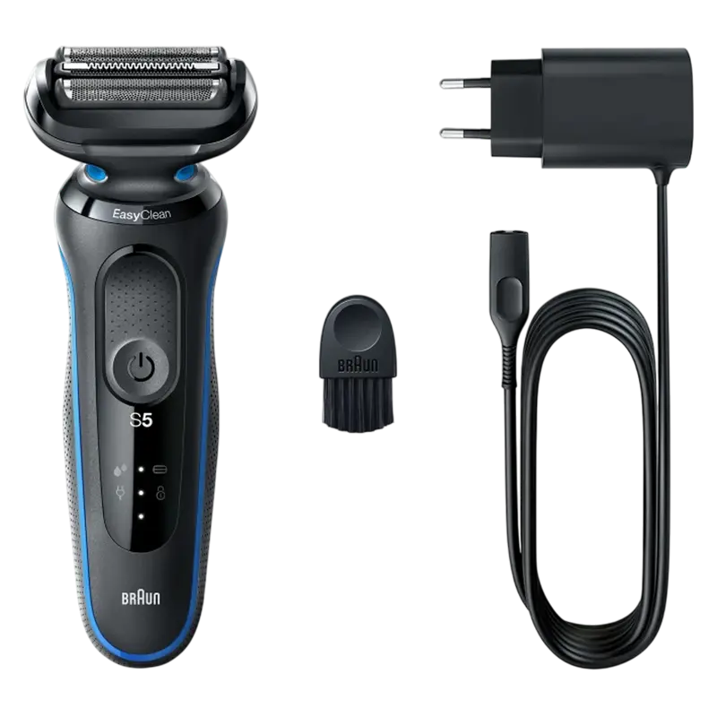 Aparat de ras electric Braun 51-B1000s, Negru | Albastru