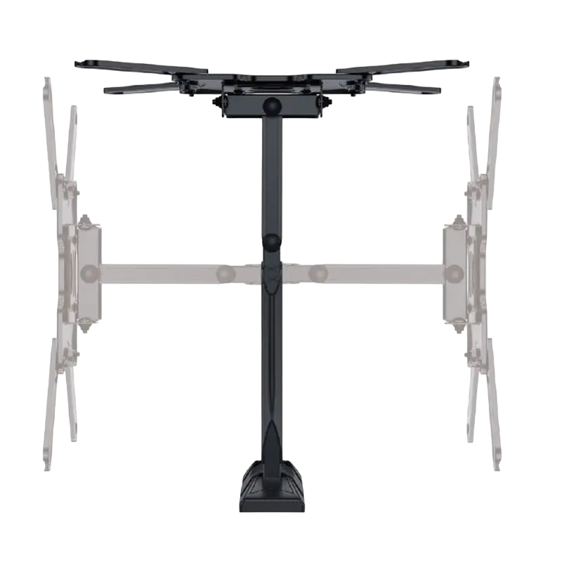 Suport TV de perete Gembird WM-55ST-01, Negru