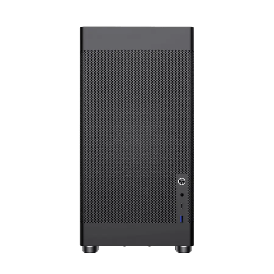 Carcasă PC Gamemax MeshBox Pro BK, Midi-Tower, Fără PSU, Negru