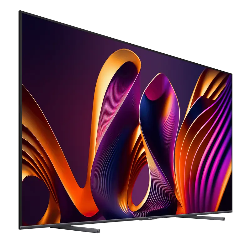 100" QLED SMART TV Hisense 100E7NQ PRO, 3840x2160 4K UHD, VIDAA U7.0, Negru