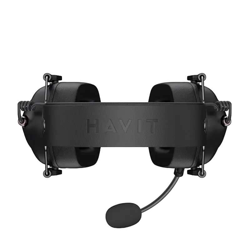 Căști gaming Havit H2033d, Cu fir, Negru