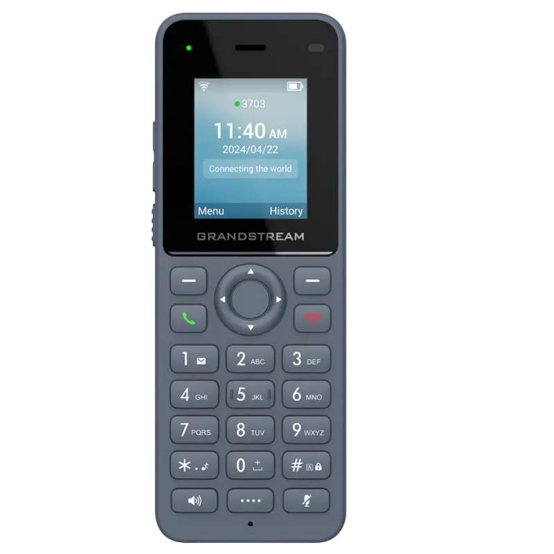 Telefon IP Grandstream WP826, Jet Grey
