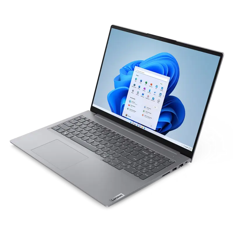 Laptop pentru afaceri 16" Lenovo ThinkBook 16 G6 IRL, Arctic Grey, Intel Core i7-13700H, 16GB/512GB, Fără OS