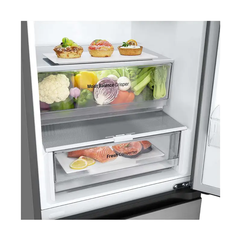 Frigider LG GBV3210DPY, Argintiu
