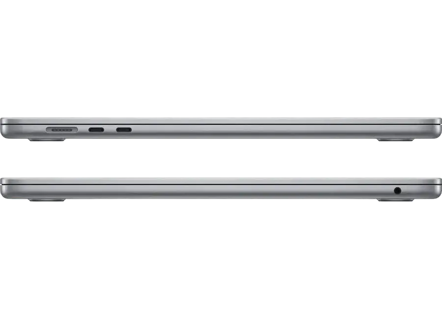 Laptop 15,3" Apple MacBook Air A3114, Space Grey, M3 cu procesor cu 8 nuclee și procesor grafic cu 10 nuclee, 24GB/512GB, macOS Sequoia