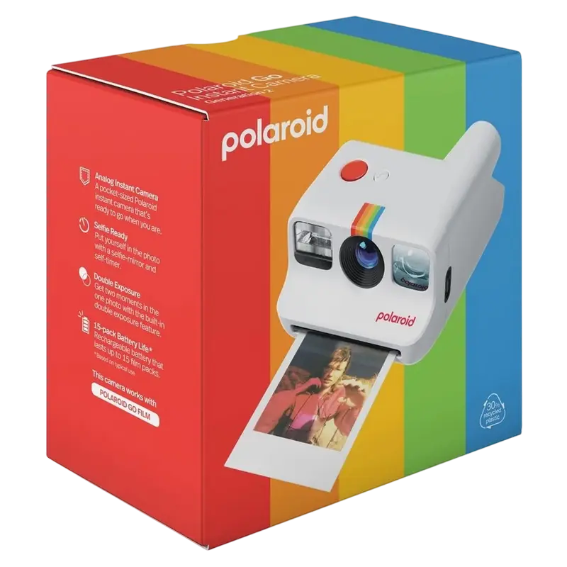 Фотоаппарат моментальной печати Polaroid Go Gen2, Белый