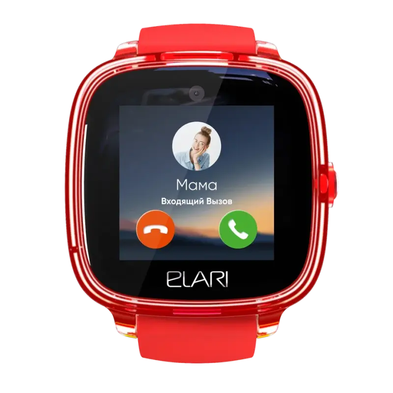 Ceasuri pentru copii Elari KidPhone Fresh 4G, 35mm, Roșu