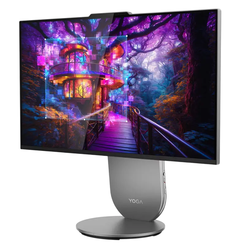 Моноблок Lenovo Yoga 27IAH10, 27", Intel Core Ultra 9 285H, 32Гб/1024Гб, Windows 11 Pro, Luna Grey