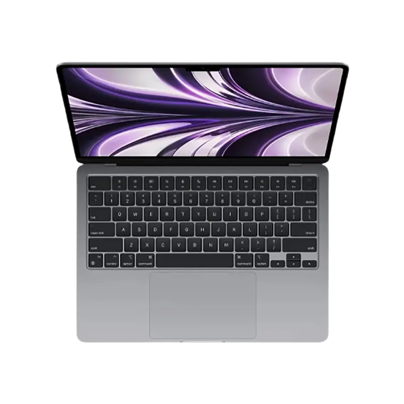 Laptop 13,6" Apple MacBook Air A3113, Space Grey, M3 cu CPU cu 8 nuclee și GPU cu 10 nuclee, 24Gb/512Gb, macOS Sequoia
