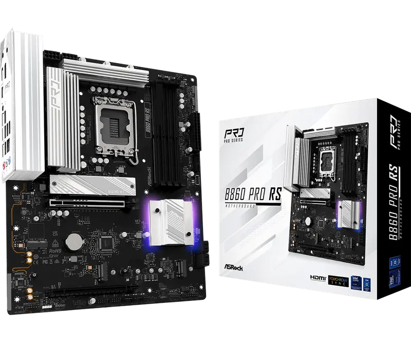 Cumpara  Plăci de bază - Placa de bază ASRock B860 Pro RS, LGA1851, In..