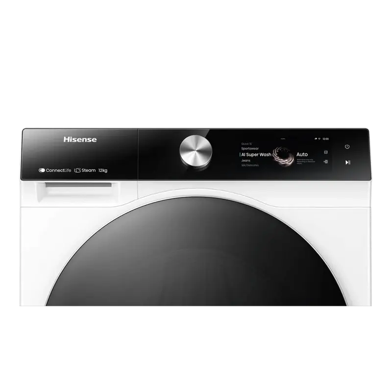 Mașină de spălat Hisense WF7S1247BW, 12kg, Alb