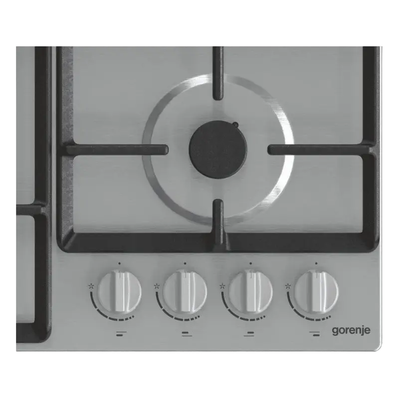 Plită pe gaz Gorenje GW641XHF, Oțel inoxidabil