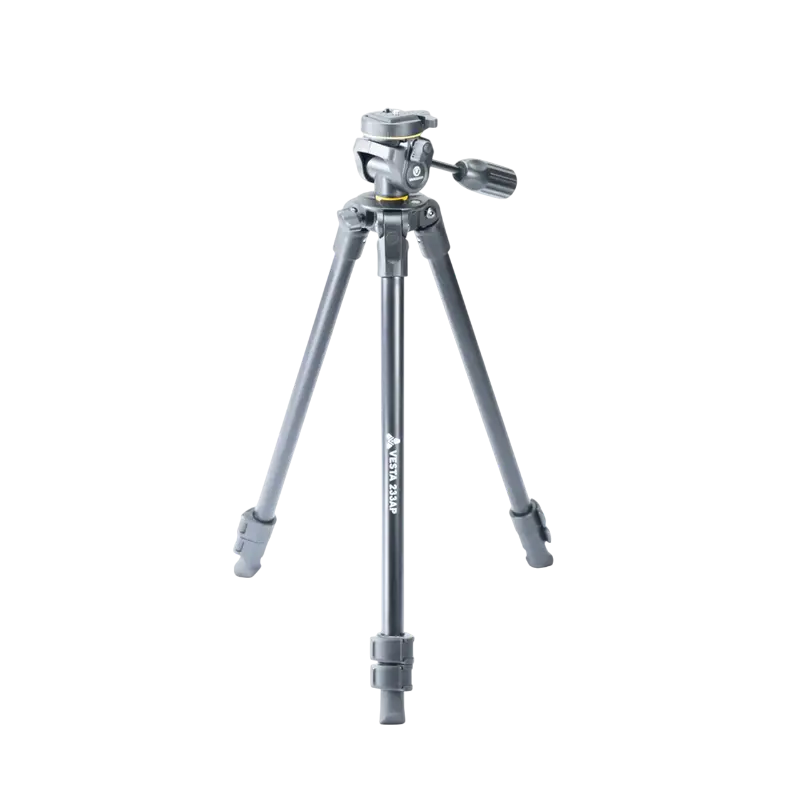 Trepied pentru camere video Vanguard VESTA GOT 233AP, cap panoramic cu 3 axe, Negru