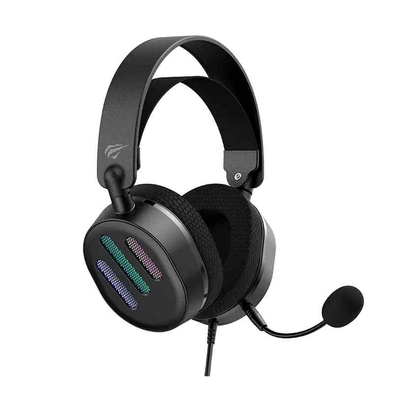 Căști gaming Havit H2038U, USB, Negru