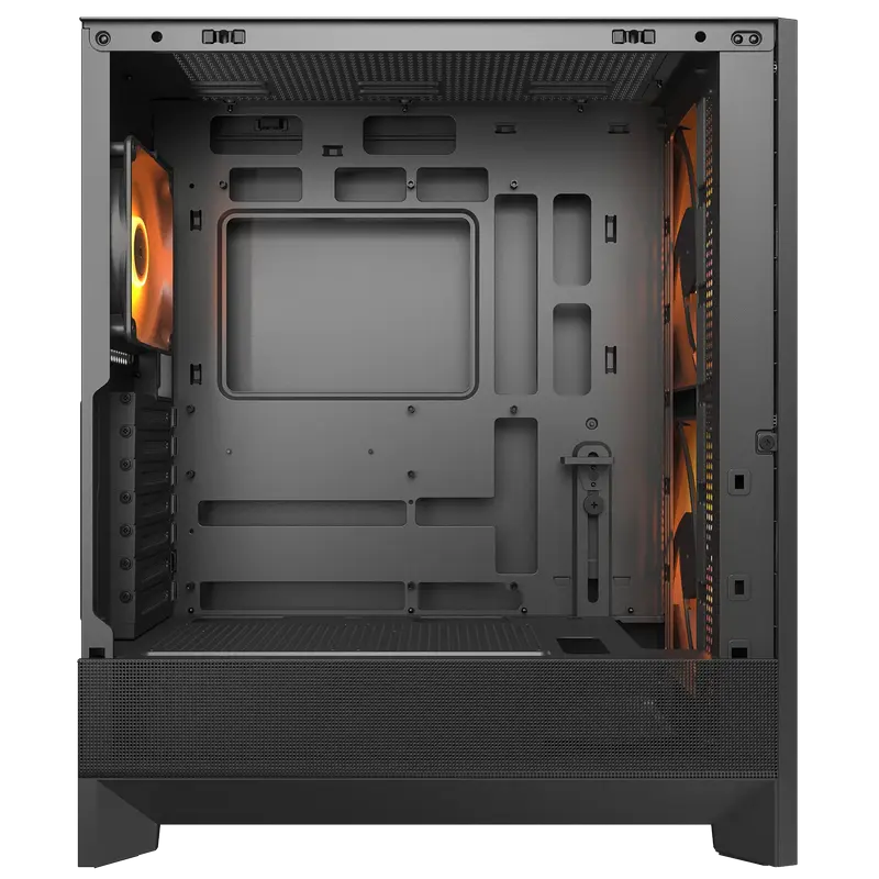 Carcasă PC Cougar Airface 180, Midi-Tower, Fără PSU, Negru