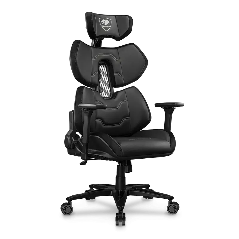 Scaun Gaming Cougar Terminator Elite, PU Piele, Negru | Argintiu