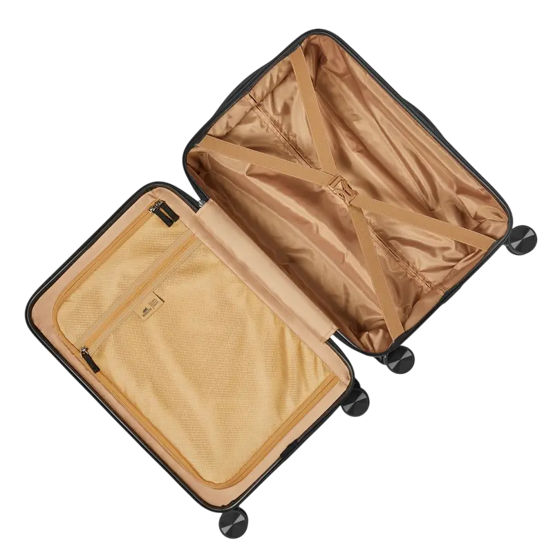 Valiză Rivacase Clark-Eco, 28L, Negru
