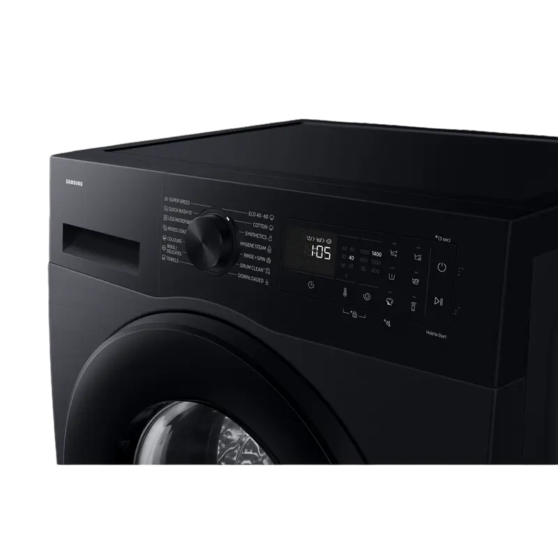 Mașină de spălat Samsung WW90DG5G34ABLE, 9kg, Negru