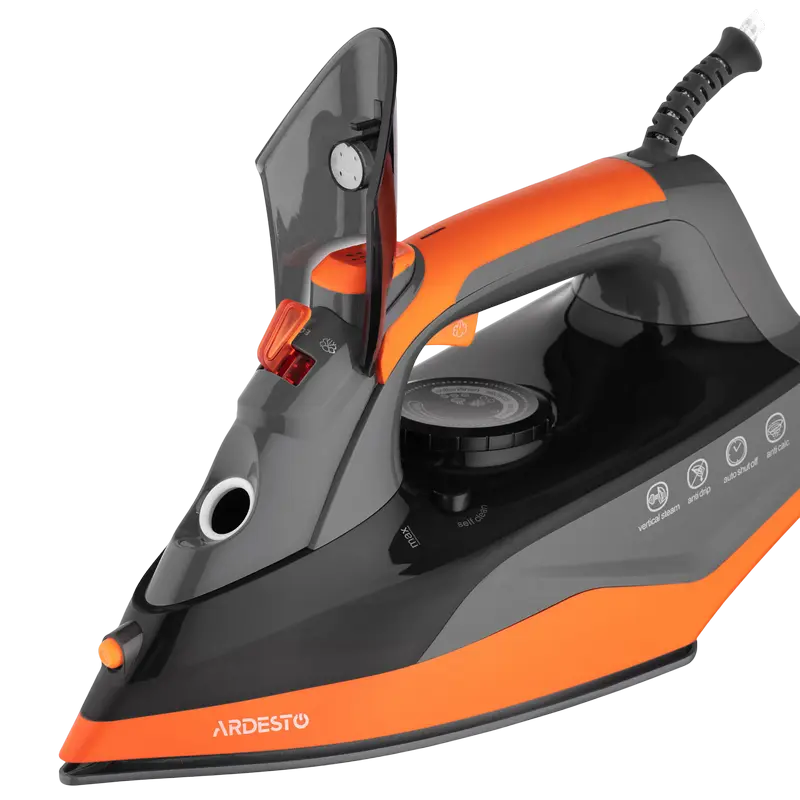 Fier de călcat Ardesto IR-C2233-GR, 2200W, Negru | Portocaliu