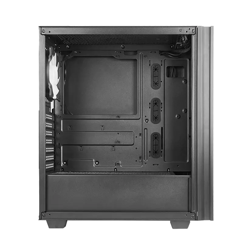 Carcasă PC Chieftec GS-02B-OP, Midi-Tower, Fără PSU, Negru