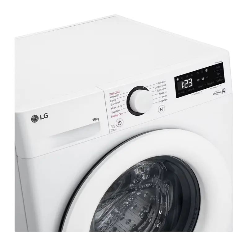 Mașină de spălat LG F4WR510SWW, 10kg, Alb